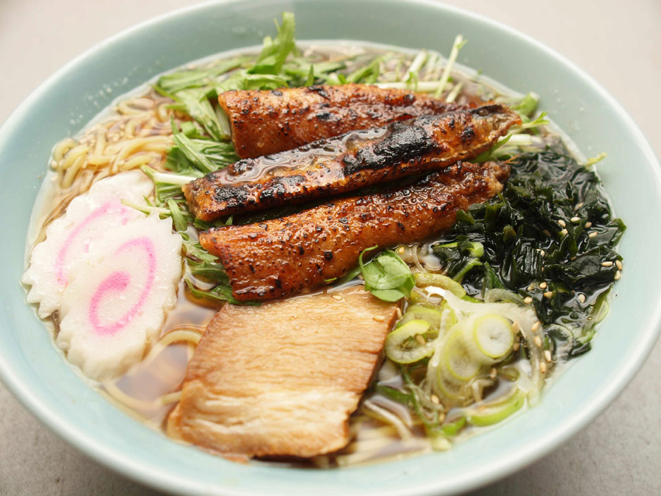 いわし蒲焼きらーめん