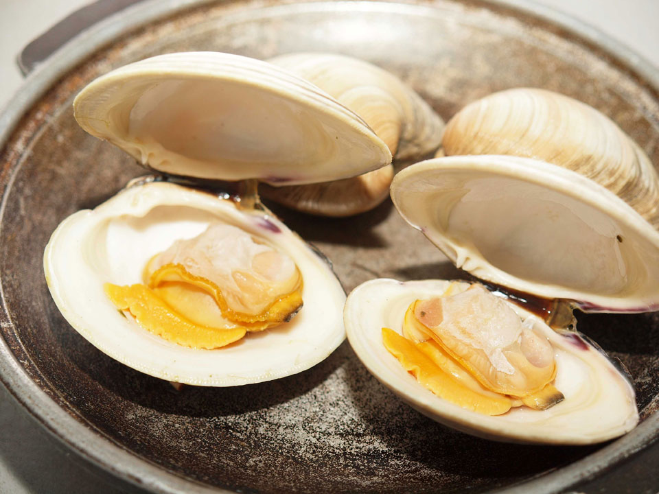 焼き白はまぐり